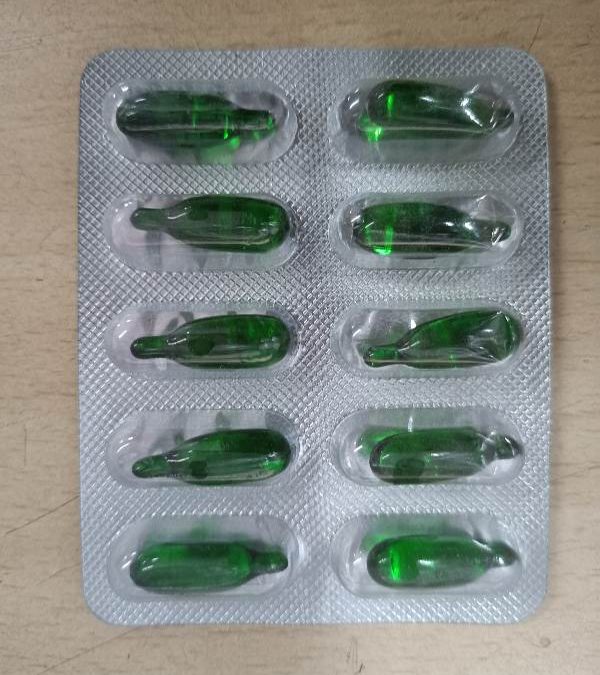 VAPOMEDIC (Vaporizer Caps) (Camphor 25mg,Chlorothymol 5mg,Eucalyptol 125mg,Menthol 55mg,Terpineol 120mg)